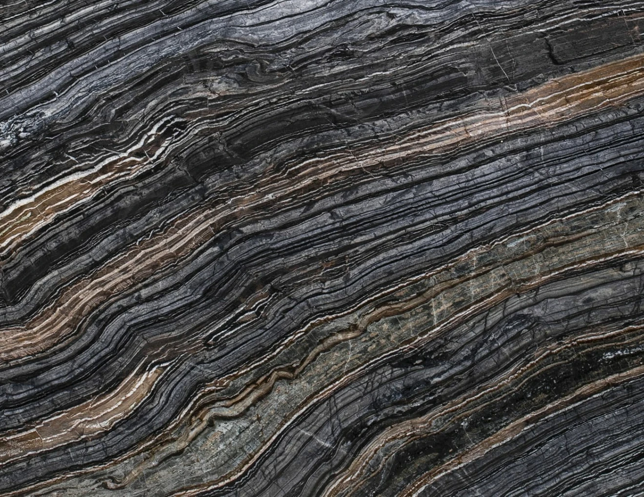 Marbles silver wave brown