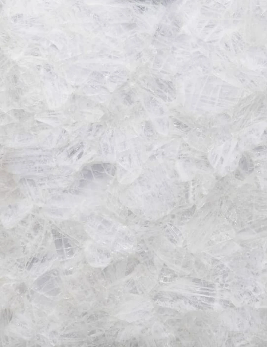 Semipreziosi WHITE QUARTZ DOUBLE FACE