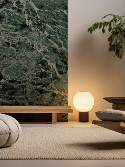 Discover the characteristics of green marble