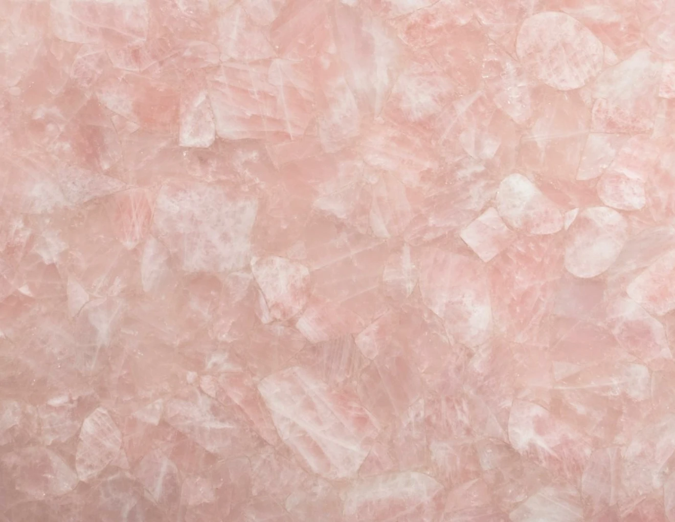 Halbedelsteinen pink quartz